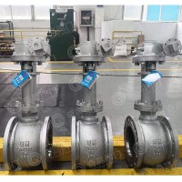 全通徑新能源負極專用高溫刮刀式球閥奇高閥門