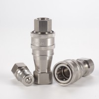 KZF開閉式氣液共用快速接頭(不銹鋼304) ISO7241B