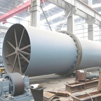 木片薯渣豆渣干燥設備大型滾筒式糧食烘干機