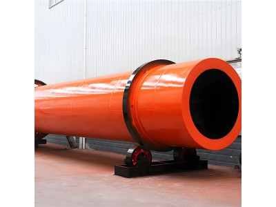 連續式木屑轉筒冷卻干燥機回轉式食品烘干機圖1