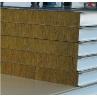 5公分彩鋼巖棉復(fù)合板廠家報價