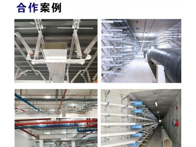 整套抗震支架橋架 水管消防抗震支吊架深化 安裝配件圖2