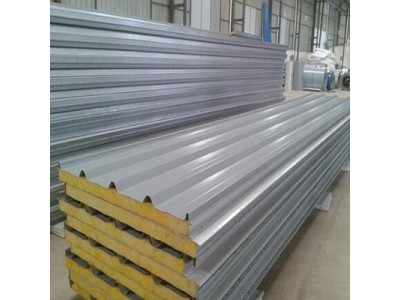 阻燃巖棉夾芯板凈化板市場報價圖2