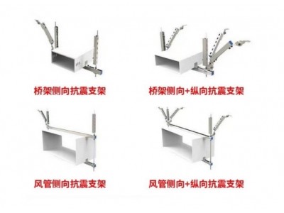 矩形風(fēng)管雙向抗震支架 質(zhì)量保障 成套現(xiàn)貨圖2