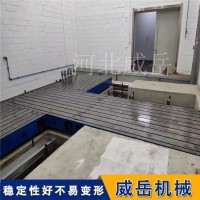 工業級T型槽鑄鐵平臺_高精度基準平臺_廠家直供價優