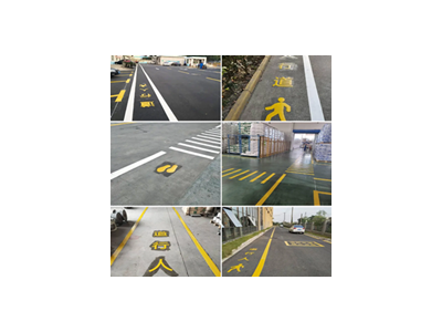 常熟廠區人車分流示意圖劃線標準圖2