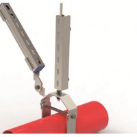 單管側(cè)向抗震支架 鍍鋅防腐 支撐緊固件穩(wěn)定性好