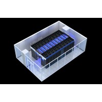 廣州模塊化UPS機房_指揮中心LED拼接屏效果圖制作