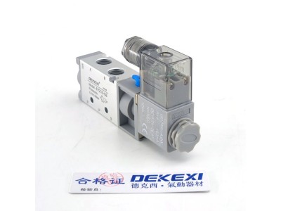 德克西4V210-08二位五通電磁氣動閥亞德客同款替代電磁閥圖2