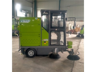 山東定做純電動三輪掃地車純電動小型清潔地面清理車廠家銷售價格表圖1