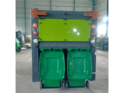環衛兩桶純電動四輪掃地車純電動四輪清潔垃圾清理車山東廠家直銷報價表圖3