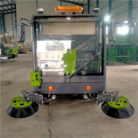 廠企園區純電動四輪清掃車電動四輪地面清潔車山東廠家多少錢臺報價表