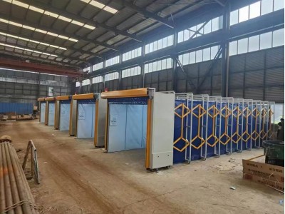 移動伸縮式噴漆房工作原理及應用范圍圖2