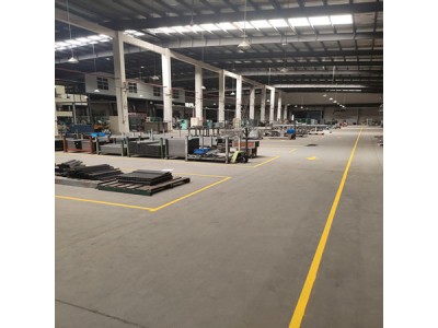 蘇州車間倉庫區域畫線 蘇州車行道、廠區通道線施工圖3